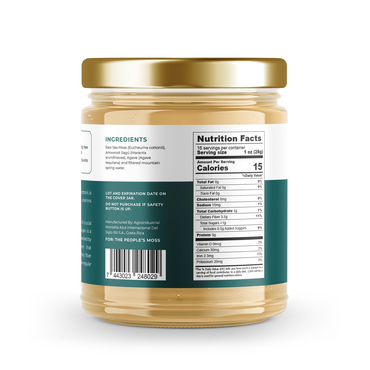 Sea Moss Gel (Gold)