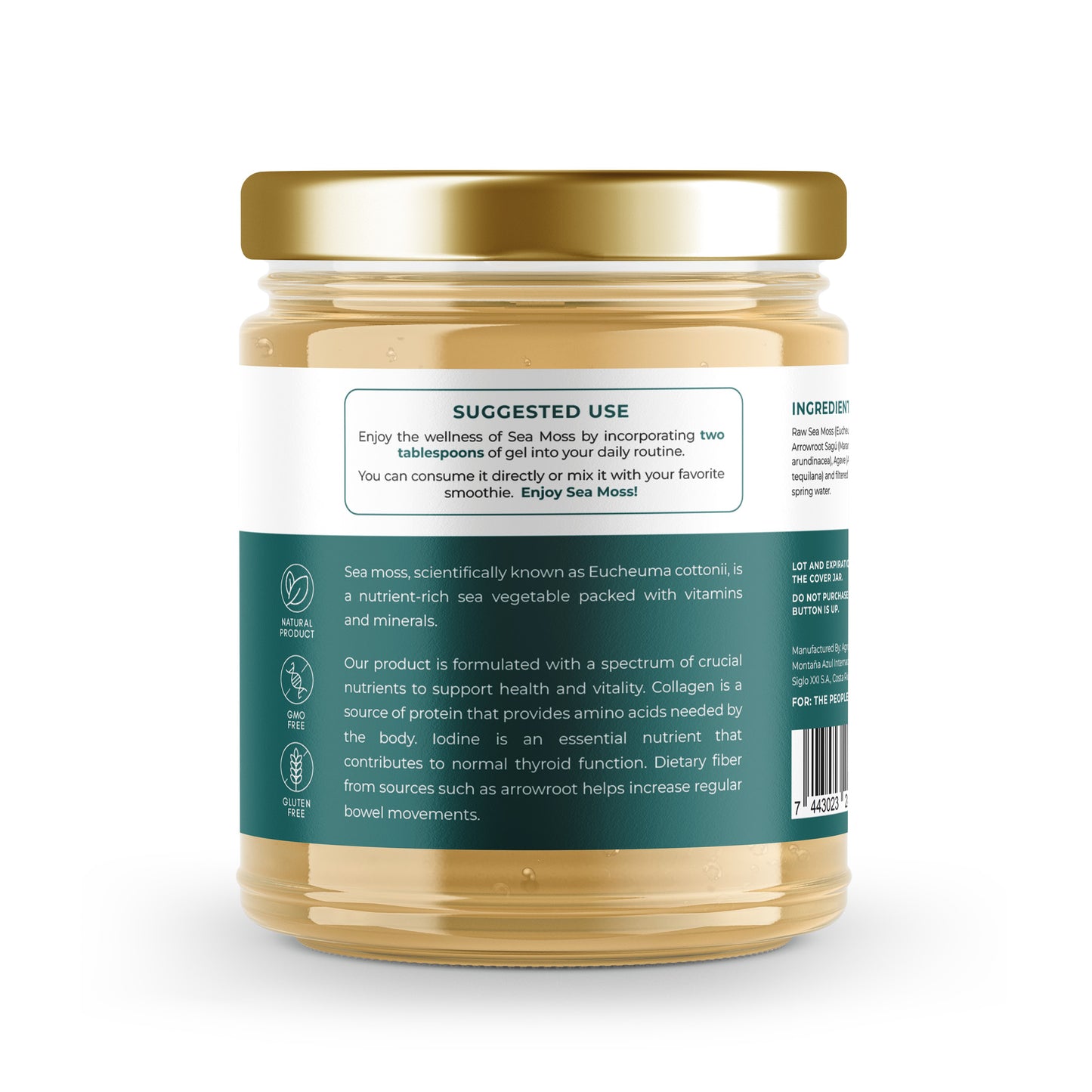 Sea Moss Gel (Gold)