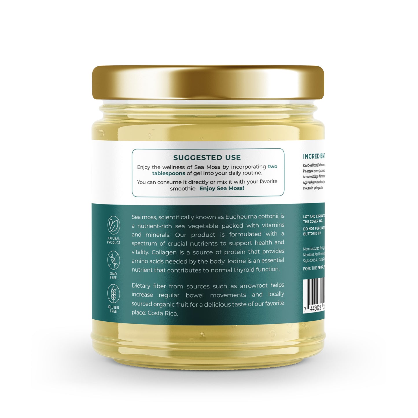 Sea Moss Gel (Pineapple)